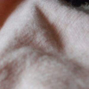 Light Pink V- Neck Cardigan Buttons Down Front Size M Polyester Blend